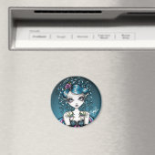 グレイシーゴシックオートクチュールスワロータトゥーフェアリー マグネット (インサイチュ (食洗機))