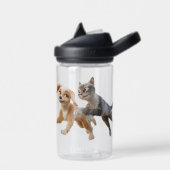 グレイシー&ペドロが解き放たれた ウォーターボトル (左面)