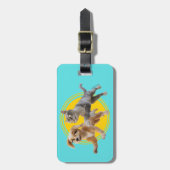 グレイシー&ペドロが解き放たれた ラゲッジタグ (正面縦)