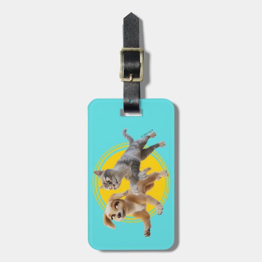 グレイシー&ペドロが解き放たれた ラゲッジタグ (正面縦)