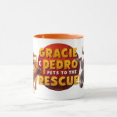 グレイシー&ペドロアドベンチャーアウェイツ マグカップ (中央)