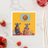 グレイシー&ペドロウォッチパーティー スタンダードカクテルナプキン (インサイチュ)