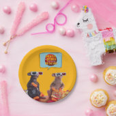 グレイシー&ペドロウォッチパーティー ペーパープレート (パーティー)