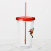 グレイシー&ペドロ時計パーティーのお願い アクリルタンブラー (右)