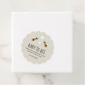 グレイジベビートゥビーハニーシャワーメッセージカード フェイバータグ (インサイチュ)