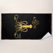 グレイジョイシギル – ウェ・ド・ノー・ソウ ビーチタオル (正面)