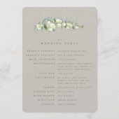 グレイジースノーベリー+ユーカリプトゥスステムウィンターウェディング プログラム (裏面)