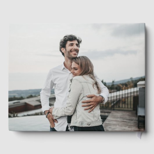 グレイジースノーベリー+ユーカリリースウィンターウェディング ゲストブック (裏面)