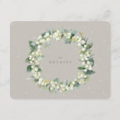 グレイジースノーベリー+ユーカリ結婚ス詳細 エンクロージャーカード (裏面)