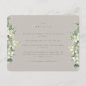 グレイジースノーベリー+ユーカリ結婚ス詳細 エンクロージャーカード (正面)