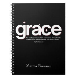グレイスエペソ2:8 ノートブック