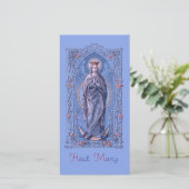 グレイスカード満載のヘイルメアリー祈りの言葉 (スタンド正面)