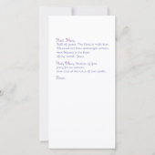 グレイスカード満載のヘイルメアリー祈りの言葉 (裏面)