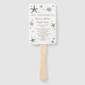 グレイスター・フィッシュ & ブルーシェル 式プログラム ハンドファン (正面)