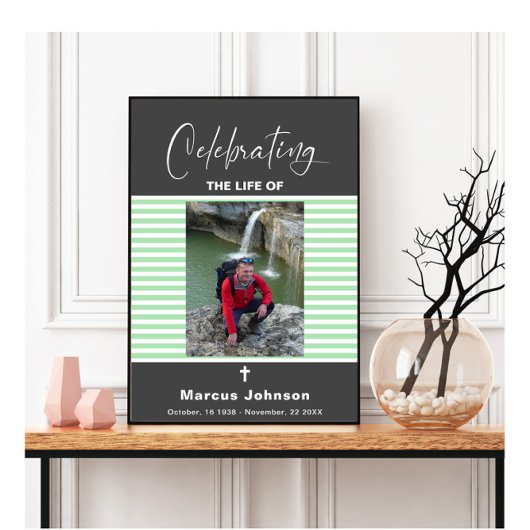 グレイストライプグ祝・グリーンの葬儀 ポスター