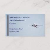 グレイストライプズ商業機船長パイロット 名刺 (正面)