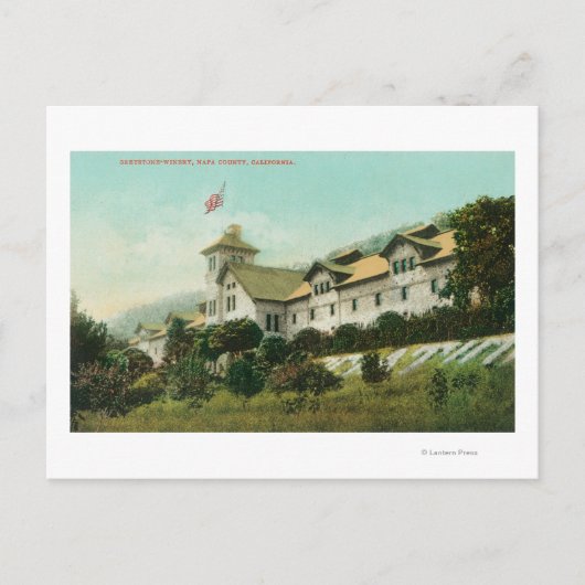 グレイストンワイナリーの外観 ポストカード (正面)