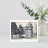 グレイストン精神科病院、モリス・プレインズ、ニュージャージー ポストカード (スタンド正面)