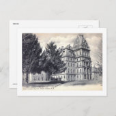 グレイストン精神科病院、モリス・プレインズ、ニュージャージー ポストカード (正面/裏面)