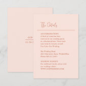 グレイスピモダンモ結婚ーズ エンクロージャーカード (正面/裏面)