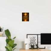 グレイス・チェンジズ・エブリシング キリスト教 ポスター (ホームオフィス)