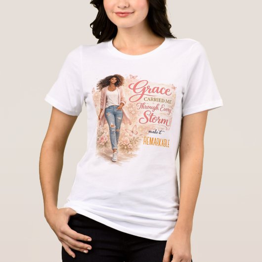 グレイスTシャツ トライブレンドTシャツ (正面)