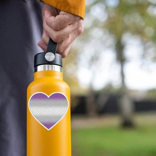 グレイセクシャルハート シール