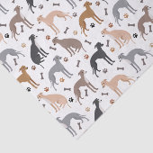 グレイタリアンイハウンドドッグボーンズアンドポーズティッシュペーパー 薄葉紙 (詳細)