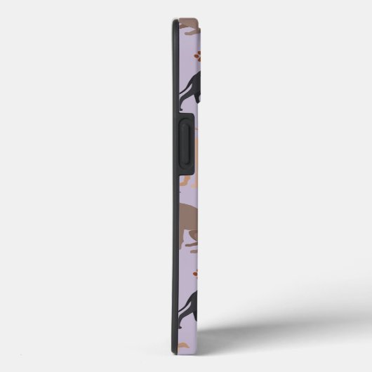 グレイタリアンイハウンド犬の骨と前足 Case-Mate iPhoneケース (裏面 / 右)