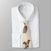 グレイタリアンイハウ絵画ンド's -かわいいオリジナルの犬のアート ネクタイ (タイ)