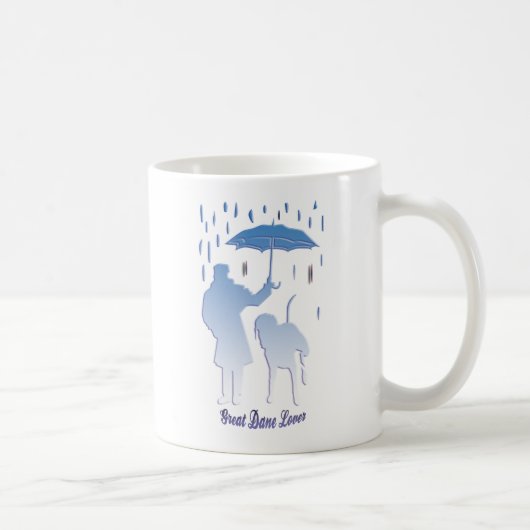 グレイトデーン愛好家 コーヒーマグカップ (右)