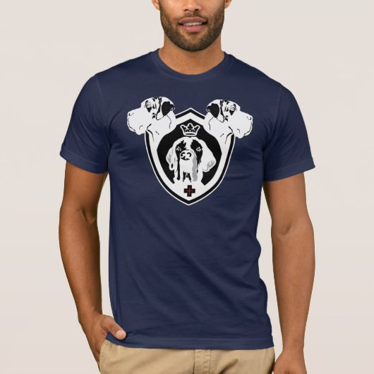 グレイトデーン クレスト Tシャツ (正面)