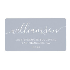 グレイドーンモダンスクリプトファミリー差出人住所 ラベル