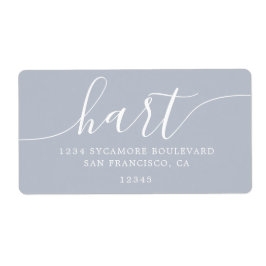 グレイドーンモダンスクリプトファミリー差出人住所 ラベル