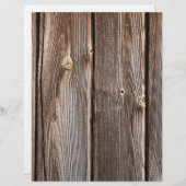 グレイニーバーンウッドスクラ素朴ップブック紙 (正面/裏面)