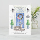 グレイハウイタリアンンド玄関ドア移動アナウンス 招待状 (スタンド正面)