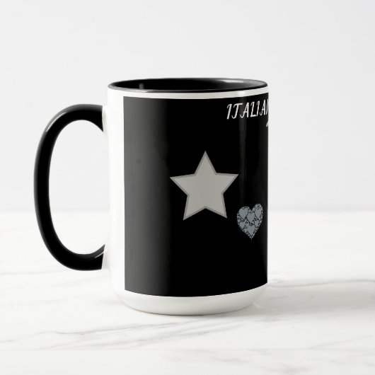 グレイハウイタリアンンド・コンボ・ツー・トンド・マグ。マグ マグカップ (左)