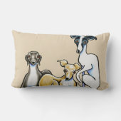 グレイハウイタリアンンド・トリオ ランバークッション (裏面)