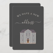 グレイハウスパーソナライズされた新住所のお知らせ (正面/裏面)