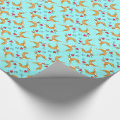 『グレイハウンイタリアンド』 ラッピングペーパー (角)