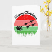 グレイハウンズによって引っ張られたサンタス・スリー カード (黄色い花)