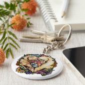 グレイハウンズ キーホルダー (側面)