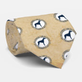 グレイハウンドが大好き ネクタイ (ロール)