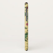 グレイハウンドとバラグレイハウンドバラパターン春 Case-Mate iPhoneケース (裏面/左)