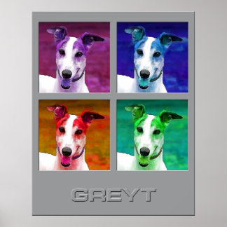 グレイハウンドのオマージュ ポスター