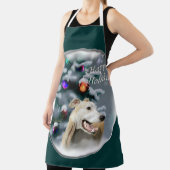 グレイハウンドのクリスマスギフト エプロン (インサイチュ)