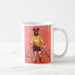 グレイハウンドのサイクリスト2 コーヒーマグカップ