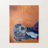 グレイハウンドのジグソーパズル(a397) ジグソーパズル (縦)