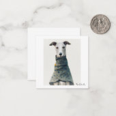 グレイハウンドのノートカード ノートカード (正面/裏面インサイチュ)