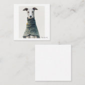 グレイハウンドのノートカード ノートカード (正面/裏面)